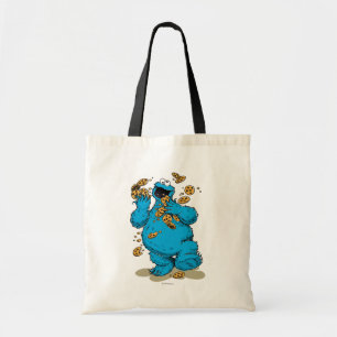 Cookie Monster Crazy Cookies Tote Bag
