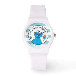 Cookie Monster Doodley Graphic Watch
