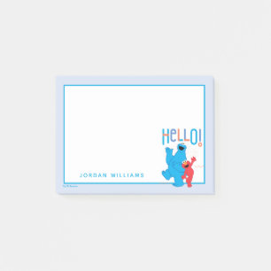 Cookie Monster & Elmo Hello! Post-it Notes