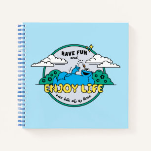 Cookie Monster   Enjoy Life One Bite at a Time Notebook