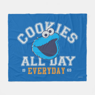 Cookie Monster Everyday Fleece Blanket