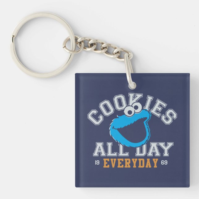 Cookie Monster Everyday Key Ring (Front)