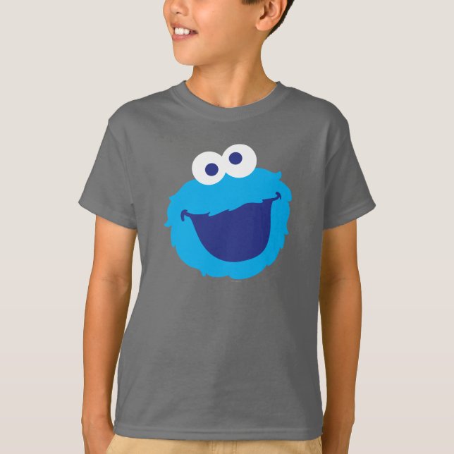 Cookie Monster Face T-Shirt (Front)