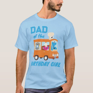 Cookie Monster Food Truck Dad of the Birthday Girl T-Shirt