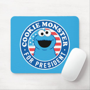 Cookie Monster for President Mouse Mat