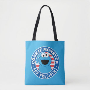 Cookie Monster for President Tote Bag