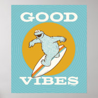 Cookie Monster Good Vibes
