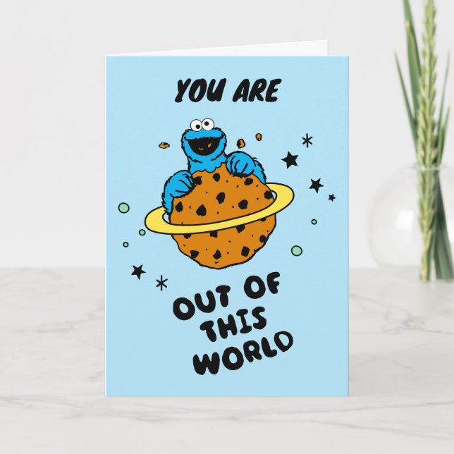 Cookie Monster | Happy Birthday Card (Front)