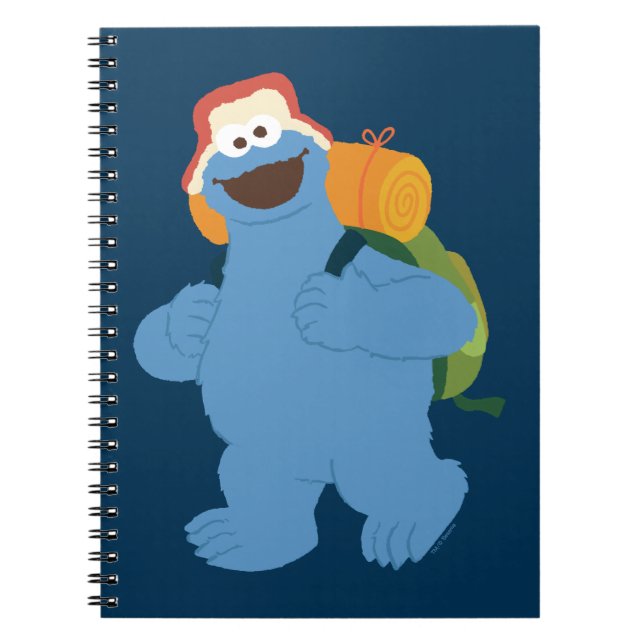 Cookie Monster Hiking Notebook (Front)
