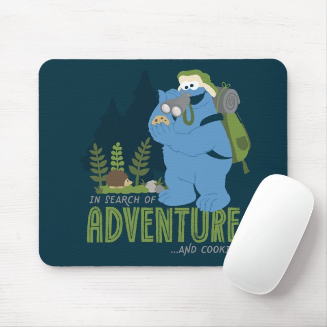 Cookie Monster | In Search of Adventure…And Cookie Mouse Mat (With Mouse)