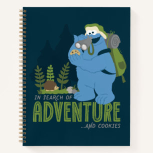 Cookie Monster In Search of Adventure…And Cookie Notebook