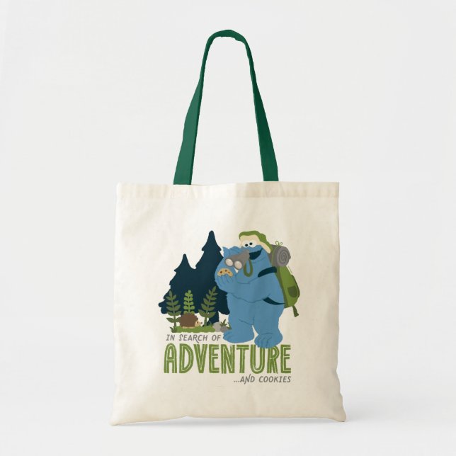 Cookie Monster | In Search of Adventure…And Cookie Tote Bag (Front)