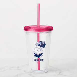 Cookie Monster   Jamming with the Boom Box Acrylic Tumbler