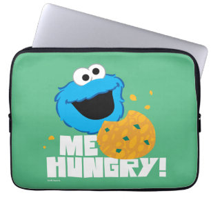 Cookie Monster Me Hungry! Laptop Sleeve