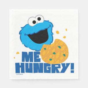Cookie Monster   Me Hungry! Napkin
