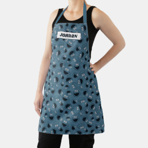 Cookie Monster   Me Hungry Pattern Apron
