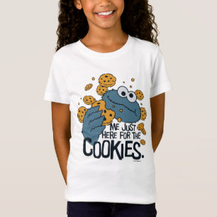 Cookie Monster Me Just Here for the Cookies T-Shirt