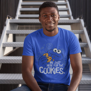 Cookie Monster   Me Just Here for the Cookies T-Shirt