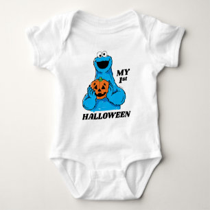 Cookie Monster - My First Halloween Baby Bodysuit
