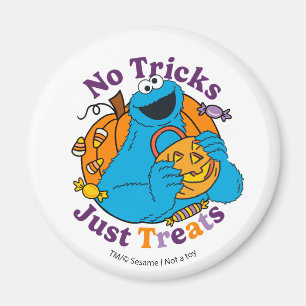 Cookie Monster No Tricks Just Treats Magnet