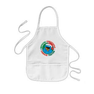 Cookie Monster   Official Christmas Cookie Tester Kids Apron