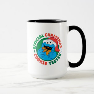 Cookie Monster Official Christmas Cookie Tester Mug