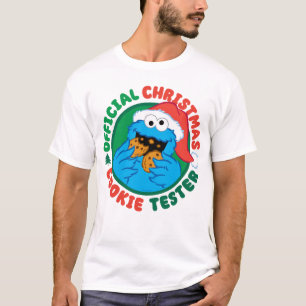 Cookie Monster Official Christmas Cookie Tester T-Shirt