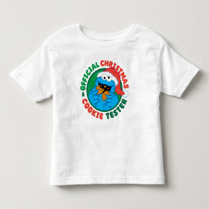 Cookie Monster   Official Christmas Cookie Tester Toddler T-Shirt