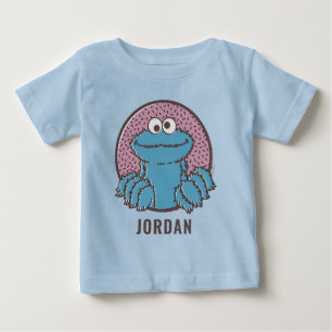 Cookie Monster   Om Nom Nom Baby T-Shirt