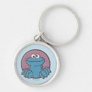 Cookie Monster Om Nom Nom Key Ring