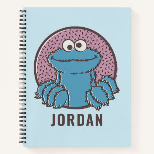 Cookie Monster Om Nom Nom Notebook