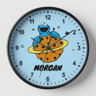 Cookie Monster Out of This World Clock