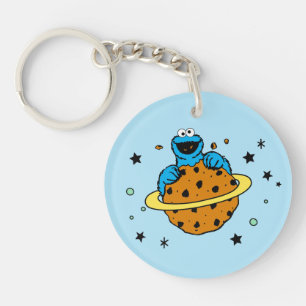 Cookie Monster Out of This World Key Ring