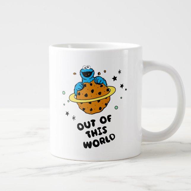 Cookie Monster | Out of This World Large Coffee Mug (Right)