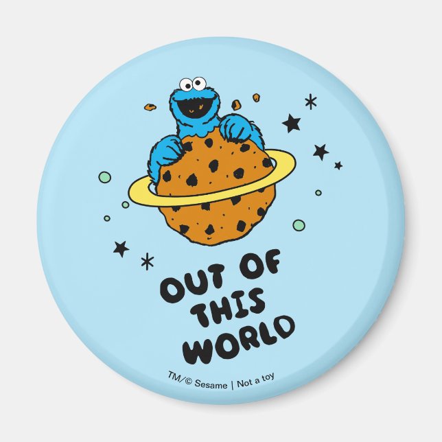 Cookie Monster | Out of This World Magnet (Front)