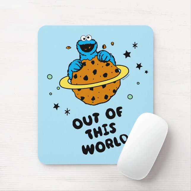 Cookie Monster | Out of This World Mouse Mat (With Mouse)
