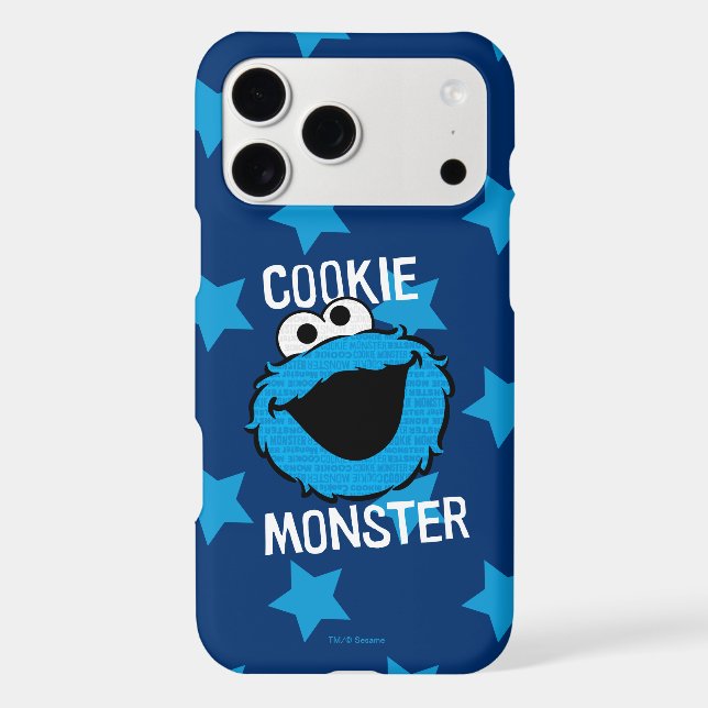 Cookie Monster Pattern Face (Back)