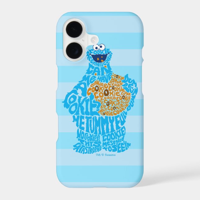Cookie Monster Pattern Fill (Back)