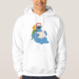 Cookie Monster Reading A Map Hoodie