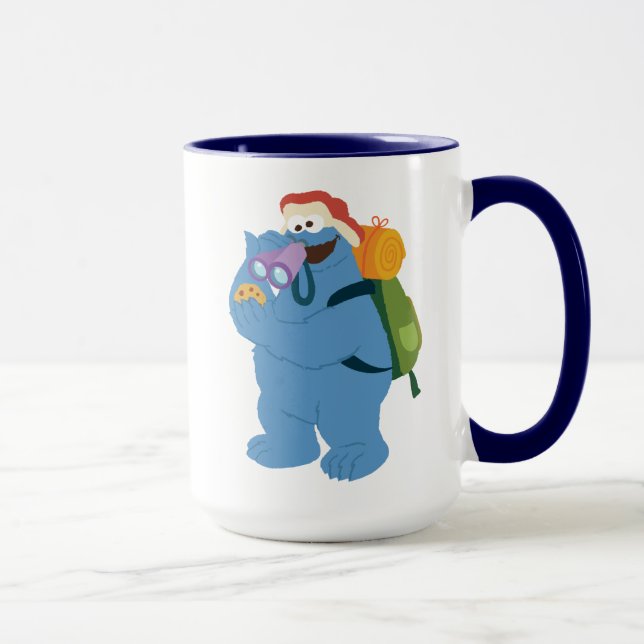 Cookie Monster Searching for Cookies Mug (Right)