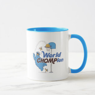 Cookie Monster Shooting Basketball Hoops Mug