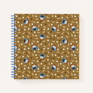 Cookie Monster S'mores Pattern Notebook