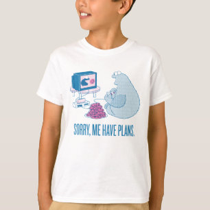 Cookie Monster   Sorry, Me Have Plans T-Shirt