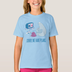 Cookie Monster   Sorry, Me Have Plans T-Shirt