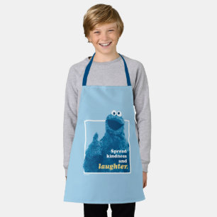 Cookie Monster Spread Kindness and Laughter Apron