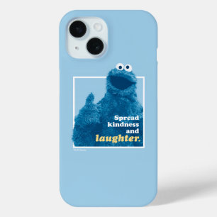 Cookie Monster Spread Kindness and Laughter iPhone 15 Case