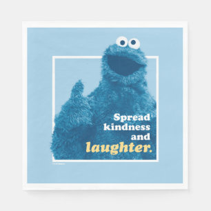 Cookie Monster   Spread Kindness and Laughter Napkin