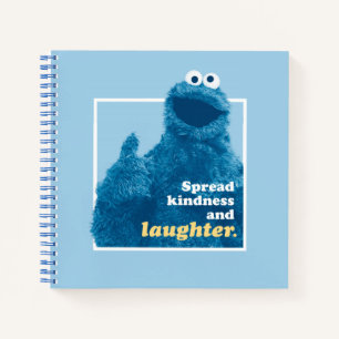 Cookie Monster Spread Kindness and Laughter Notebook