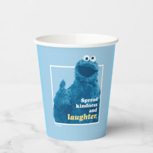 Cookie Monster Spread Kindness and Laughter Paper Cups