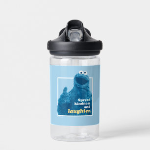 Cookie Monster Spread Kindness and Laughter Water Bottle